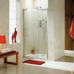 EasyClean Sliding Door Shower Enclosure for Alcove - 1000mm  